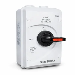4P Suntree Din rail pv disconnect